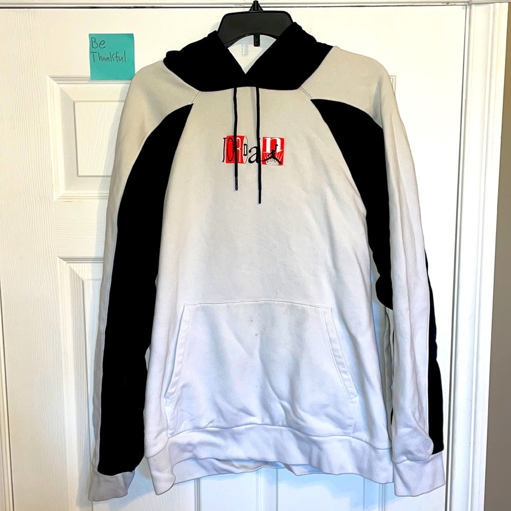 XL - Jordan Hoodie - BLK/Wht